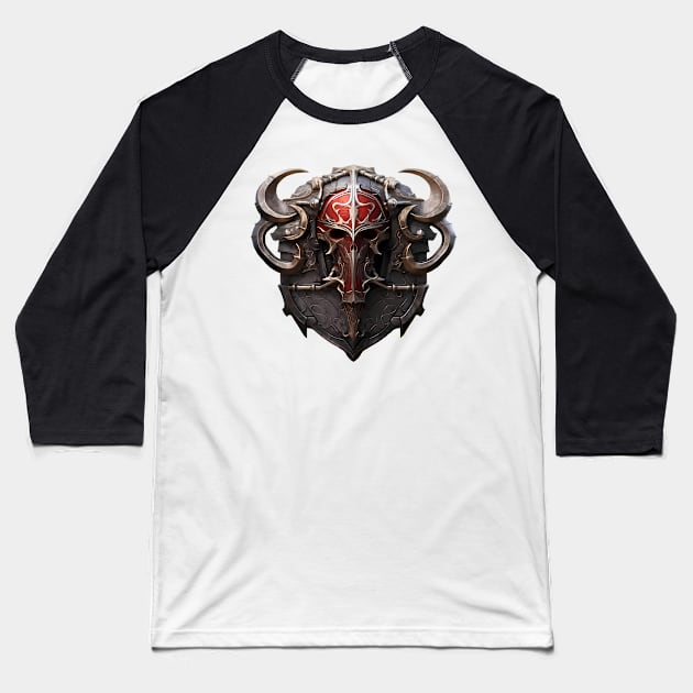 Baldur's Gate 3 Inspired Logo Baseball T-Shirt by Keciu's Shop